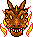 Raro Mega Dragão Laranja