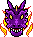 Raro Mega Dragão Roxo