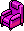 Poltrona Bletwood Rosa