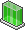 Porta de Vidro Verde