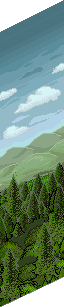 Paisagem Floresta de Hogwarts