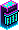 Edifício Vaporwave Digitalizado