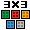 Chão Lego 3x3